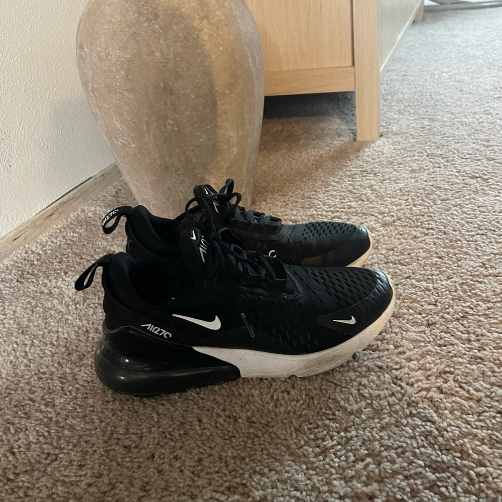 Nike Air Max Black and White Sneakers